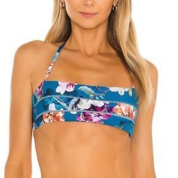 New. Pilyq floral bikini set.  Large. Retail $148 - Picture 7 of 11